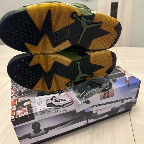 Nike Air Jordan 6 Retro Pinnacle Palm Green AH4614-303 Men’s Size 10.5 OG Box - Picture 5 of 9